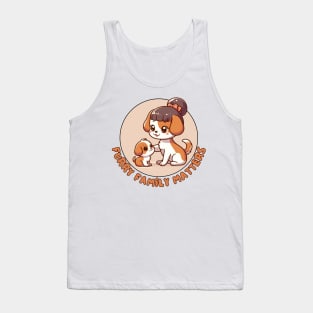 Parenting puppy Tank Top